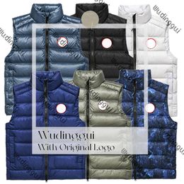 Canadian Style Men Designer Luxury Down down vest Jacket canada jacket coat Men Women High Quality Winter Men's Warm gooses down Vest canada canadian 743