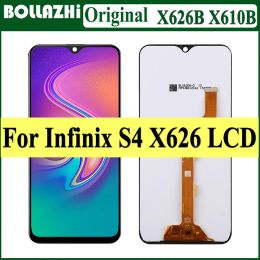 6.2" 100% Tested LCD For Infinix S4 X626 LCD Display Touch Screen Assembly Digitizer Replacement X610B X626B LTE Screen