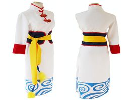 Gintama Kagura Cosplay Cheongsam Outfit Adult Halloween Costumes for Women4966752