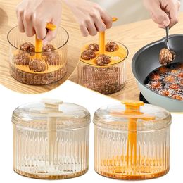 Translucent Meatball Maker Meatballs Press Mould Minced Meat Storage Container Household Fried Meatball Making