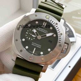 Mens Watches Designer Fashion 1055 Stealth Series Military Green 2555 Movement Full Automatic Mechanical Super Luminous Wristwatch Style