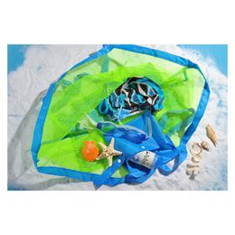 Foreign Trade Beach Bag Children's Toys Fast Storage Bag Sand Digging Tool Bag Mesh Bag Beach Mesh PAG SPOT