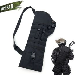 Bags Outdoor Tactical Rifle Shotgun Nylon Bags Military Assault Long Gun Knife Bag MultiFunction Portable Gunstock Bag