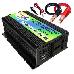 3000W DC 12V To AC 110/220V Portable Car Power Inverter Charger Converter Adapter Universal Socket Auto Accessories Car Inverter