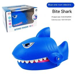 Practical Jokes Biting Shark Mouth Tooth Bite Hand Finger Shark Bar Game Funny Gags Toy For Kids Play Game Birthday Gift