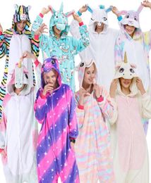 Cartoon home play clothes unisex adult onepiece pajamas role play onesies girls boys animal pajamas pajamas Christmas Halloween c7547770