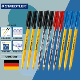 1Pcs STAEDTLER Ballpoint Pen 430F/M Large Capacity 0.5/0.7mm Oil-based Students Hand Drawing Writing School Supplies Stationery