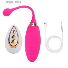 Other Health Beauty Items USB Vagina Jump for Women Wireless Remote G-spot Massage Dildo Masturbator Clit Vibration Adult Sex Shop for 18 Y240402
