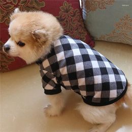 Dog Apparel Clothes Sweater Fleece Warm Pet Puppy Vest Chihuahua Outfit With Leash Ring Cat Yorkies Coat For Small Medium Large Dogs