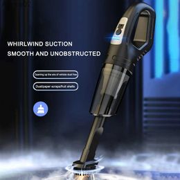 Vacuum Cleaners 12W Car Portable Handheld Vacuum Powerful Suction Cordless Vacuum Cleaner Mini Vacuum Cleaner USB Rechargeable for Vehicle/Home yq240402