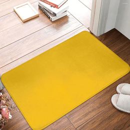 Carpets Yellow Doormat Rug Carpet Mat Footpad Bath Anti-slip Toilet Balcony Parlour Absorbent Dust Removal