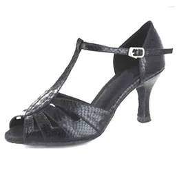 Dance Shoes Customized Heel Women Salsa Latin Sandals Open Toe Socials Evening Dancing Party Ballroom Shoe