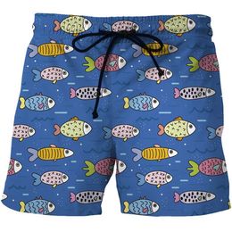 Men's Shorts Mens Shorts Summer mens loose beach shorts S-6XL water sports shorts mens oversized printed swimming pants beach suit surfboard swimsuitC240402