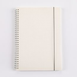 A6 Spiral book coil Notebook To-Do Lined DOT Blank Grid Paper Journal Diary Sketchbook For School Supplies Stationery