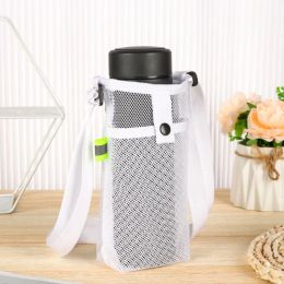Water Bottle Holder with Adjustable Shoulder Strap Phone Bag Sling Water Bottle Sleeve for Sports Gym Hiking Camping