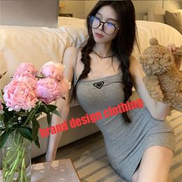 Designer Women Dress High-quality Knitted Fabric Has A High Elastic Hip Wrap Dress