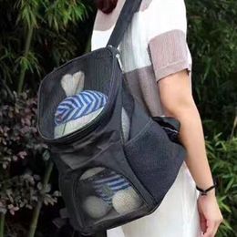 New Pet Backpack Cat Dog Portable Travel Bag Backpack Chest Bag Lightweight Breathable Pet