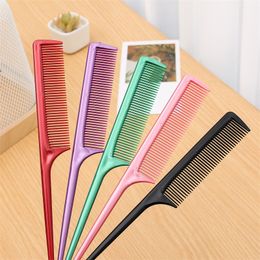Plastic Pointed Tail Comb Disc Hair Picking Comb Long Tail Comb/Sending Comb Men and Women Hair Comb Hairdressing Tools