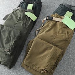 6XL Thick Waterproof Warm Fleece Cargo Pants Men Winter Outdoor Plus Velvet Multipockets Loose Straight Casual Overall Trousers 240319