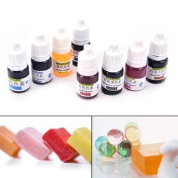 8 Colors 5ml Handmade Soap DYE Pigments Colorant Toolkit Materials Hand Made Soap Base Colour Liquid Pigment