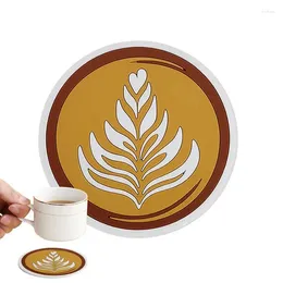 Table Mats Coasters For Drinks Non Slip Cup Pad Heat Resistant -absorbing Coffee Mug Waterproof