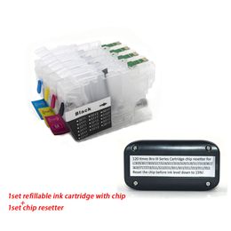 LC3211 LC3213 Refillable Ink Cartridge And Chip For Brother DCP-J772DW DCP-J774DW MFC-J890DW J895DW J572DW J491DW 497DW printer