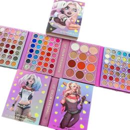 Shadow Bella Ultramo 117 Colors Glitter Bright Eye Shadow Harleys Quinny Makeup Colorful Eyeshadow Palette