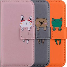 Cell Phone Cases Fashion Pet Flip Leather Case For iPhone 14 13 12 Mini 11 Pro XR X XS Max Card Slot Stand Cover 6 6S 7 8 Plus 5 5S SE 2020 D22G 2442