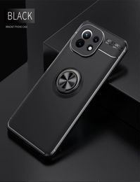 Magnet Ring Kickstand Soft Case For Xiaomi Mi 11 Mi 10 Ultra X3 NFC M3 C3 10T Lite Redmi Note 9 Pro Max5008073