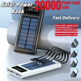 Cell Phone Power Banks 30000mAh power bank comes with a four wire speed charging portable power bank suitable for iPhone external battery charg 2443