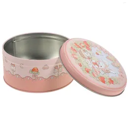 Storage Bottles Cookie Jar Spice Tea Tin Containers With Lids Jars Candy Decorative Boxes Loose Leaf Organizer Small