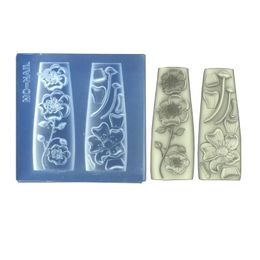 3D Butterfly- Embossing Nail Art Mold Silicone Flower Decorative Mold Nail Art Making Tool Silicone Carving Mould