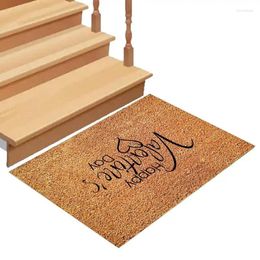 Carpets Nonslip Valentine Doormat Anti-Slip Welcome Mats Dust Removal Holiday Washable Door Rug For Kitchen & Bathroom Front Doo