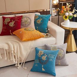 Pillow Modern Minimalist Sofa Ins Wind Chinese Household Waist Backrest Bedroom Bedside Soft Bag A Generation.