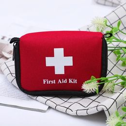 2024 Medical Case Lightweight Convenient Nylon Compact Outdoor Hiking Camping Survival Travel Emergency First Aid Kit Empty BagsLightweight First Aid