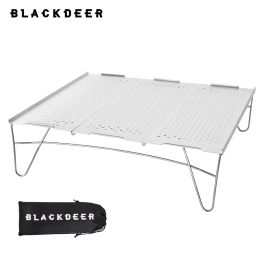 Furnishings Blackdeer Outdoor Table Foldable Portable Aluminium Alloy Ultralight Camping Barbecue Mini Table Camping Furniture Sier