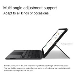 AJIUYU Keyboard Case For Lenovo Tab M10 3rd Gen 10.1 inch Tablet TB-328FU 328XU Smart Cover TrackPad Backlit Touchpad Keyboards