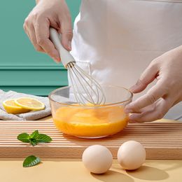 Household Food Grade Silicone Mini Baking Scraper Oil Brush Egg Beater Food Clip Baking Tool Set Cooking Kitchen Tools
