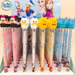 Pencils Cartoon Pencil Silicone Bullet 56pcs A Box of Cutfree Drawing Pencil Student Writing Gift Stationery School Supplies