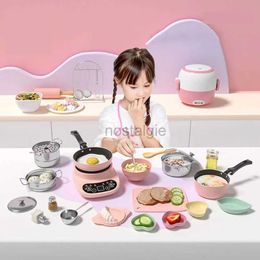 Kitchens Play Food Interaction Food Accessories Toy Play House Simulation Cooking Toys Pretend Play Toy Kitchen Kids Toys Dollhouse Accessories 2443