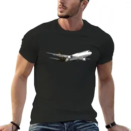 Men's Polos 767 UPS Freight T-Shirt Short Sleeve Tee Vintage Clothes Plain Cute Tops Mens Funny T Shirts