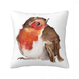 Pillow Robin Watercolour Throw Sofa S Cover Pillowcases For Pillows