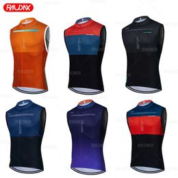 Summer Sleeveless Cycling Vest Shirts Breathable Bicycle MTB Road Bike Tops Ultralight s 240403