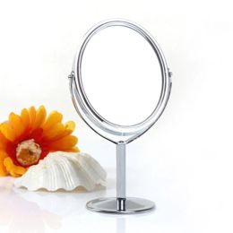 Beauty Makeup Mirror Double-Sided Normal Magnifying Stand Mirror Vanity Cosmetic Mirror for Tabletop Bathroom Bedroom Travel