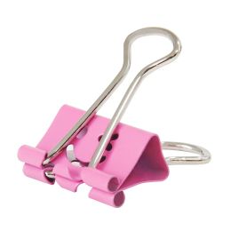 10PCS Smile Face Design Metal Binder Clips Paper Clamp Clips Dovetail Design Clamps for School Office (Random Color) - Small