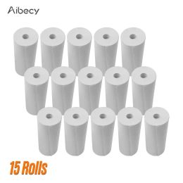 Cards Thermal Paper Rolls 80*30mm Printer Paper Cash Register Rolls for Supermarket Pos Receipt Paper Printing 15 Rolls