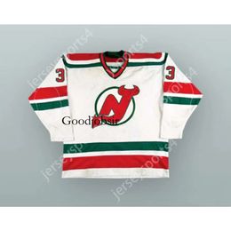 Gdsir Custom WHITE HANNU KAMPPURI 33 HOCKEY JERSEY NEW Top Ed S-M-L-XL-XXL-3XL-4XL-5XL-6XL