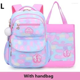 School Bags Primary 2024 Mochila 2 Infantil Schoolbags Book Kids Girls Children Satchel Bag Backpack Cute Size Princess