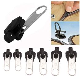 6PCS Universal Zipper Sliders Instant Fix Zipper Repair Kit Replacement Zip Sliders For Household Handmade DIY Sewing New