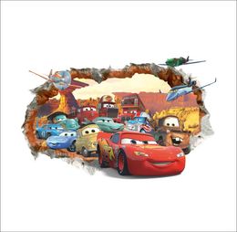 Wall Stickers Home Wall Decor Cars Levin Sticker for Kids Room Bedroom Decoration DIY Cartoon Poster Mural Wallpaper Wall Decals4813664